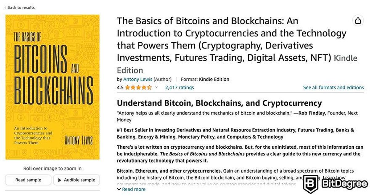 Best crypto books: The Basics of Bitcoins and Blockchains