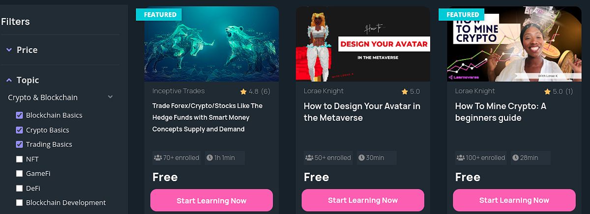 Crypto trading course