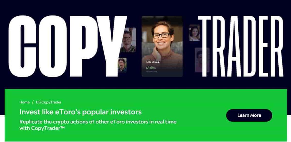 EToro crypto copy trading