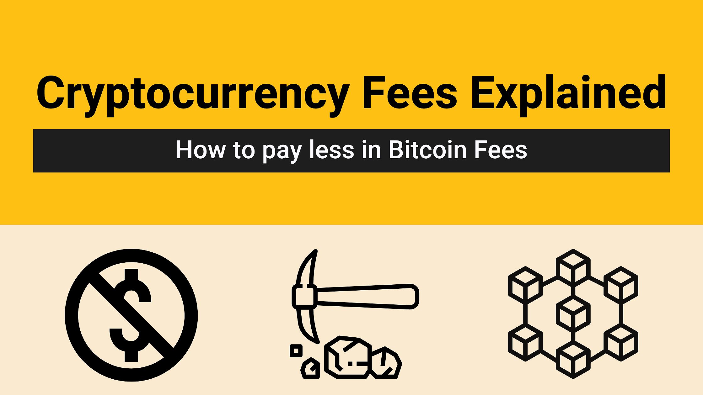 Lower fees cryptocurrencies