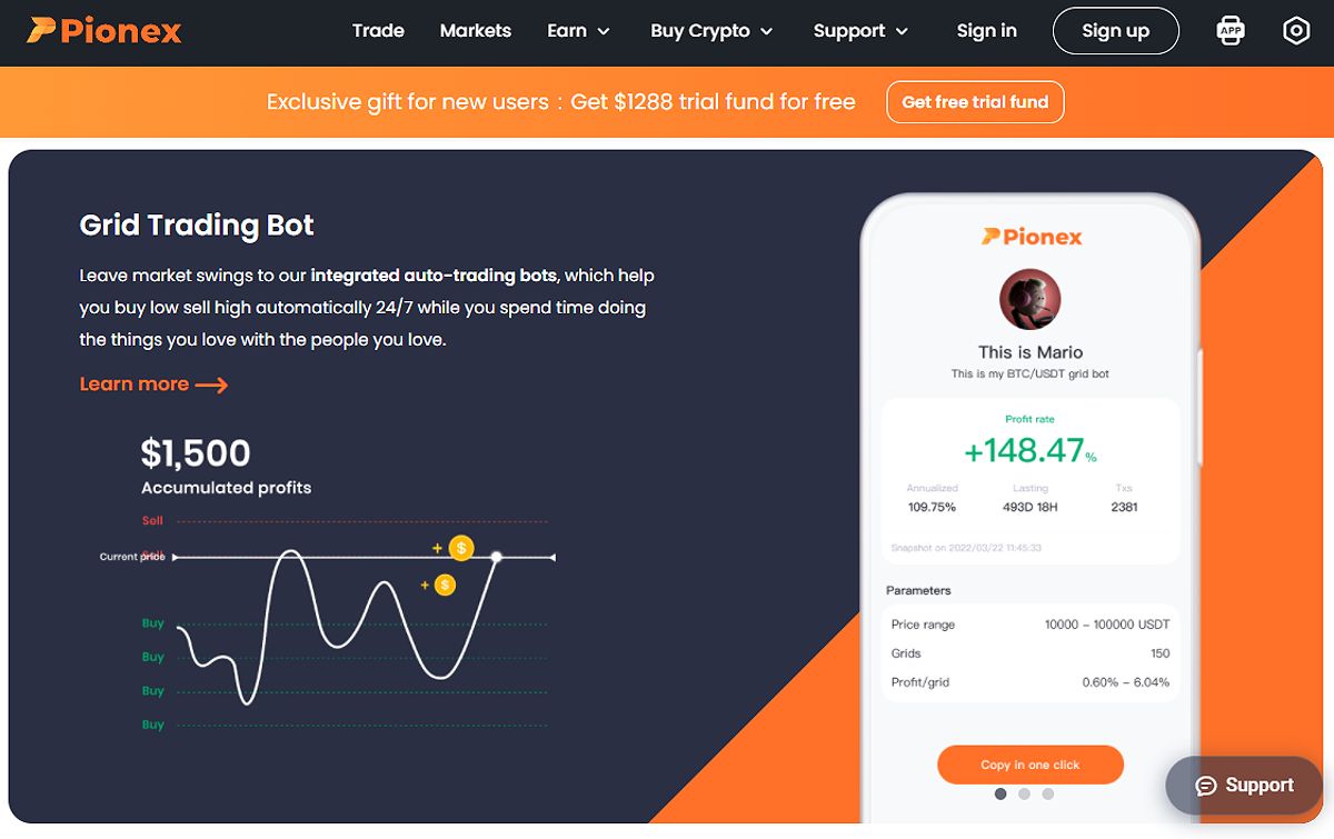 Pionex Trading Bot