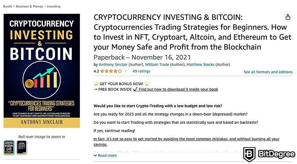 Best crypto books: Cryptocurrency Investing & Bitcoin