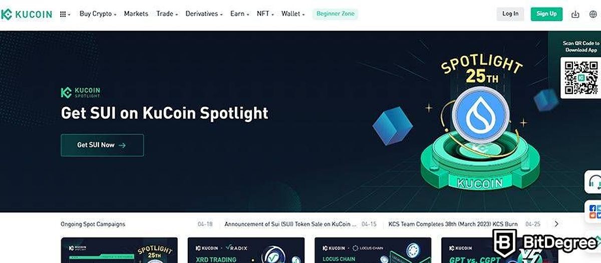 Best crypto trading platform: KuCoin