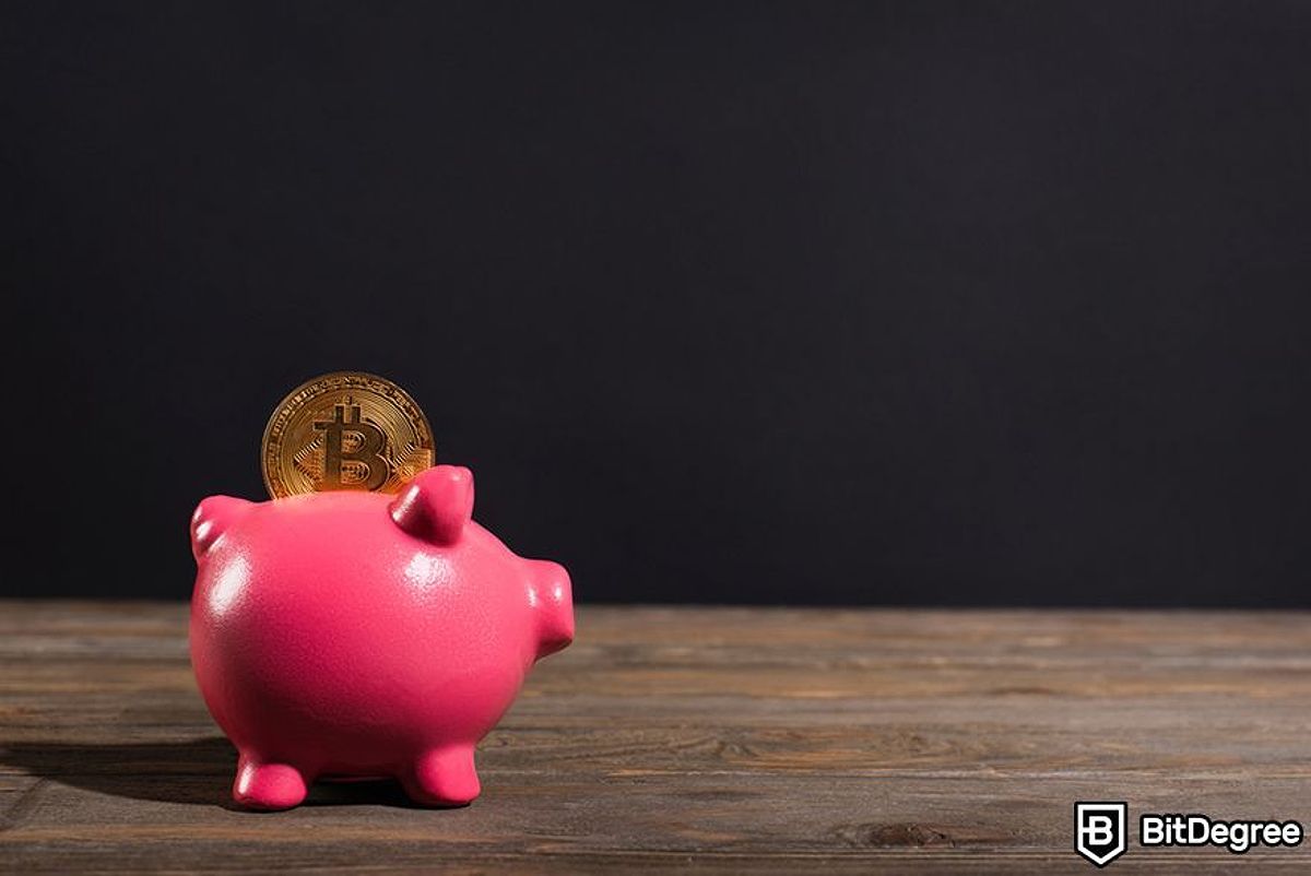 Crypto-friendly banks: piggy bank